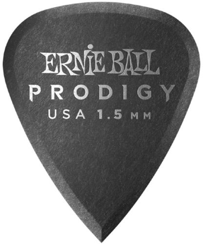 Ernie Ball  EB-9199 1.5mm Black Standard Prodigy Picks 6-pack