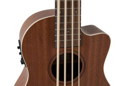 Manoa E-Akustinen Ukebass Sapelli bassoukulele matta - Image 6