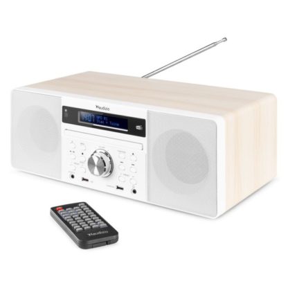 AUDIZIO Prato Radio CD/DAB+ valkoinen